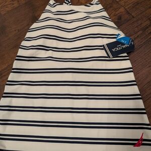 Nautica Striped Women's Small NWT Swim Camo/Top